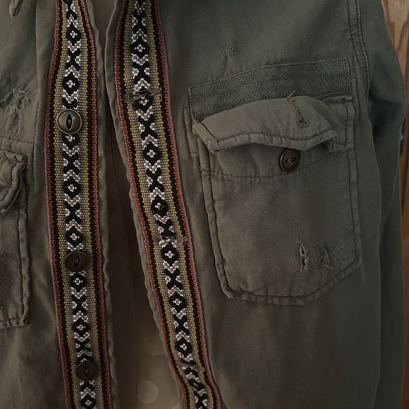 Free people military hoodie xs - Picture 2 of 4